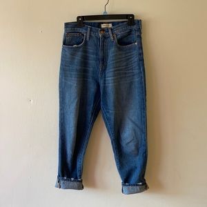 Madewell mom jean